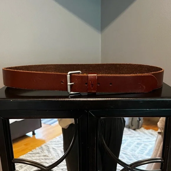 Allsaints brown leather belt size small Brown Leather belt AllSaints - Vitkac Réunion main image 4